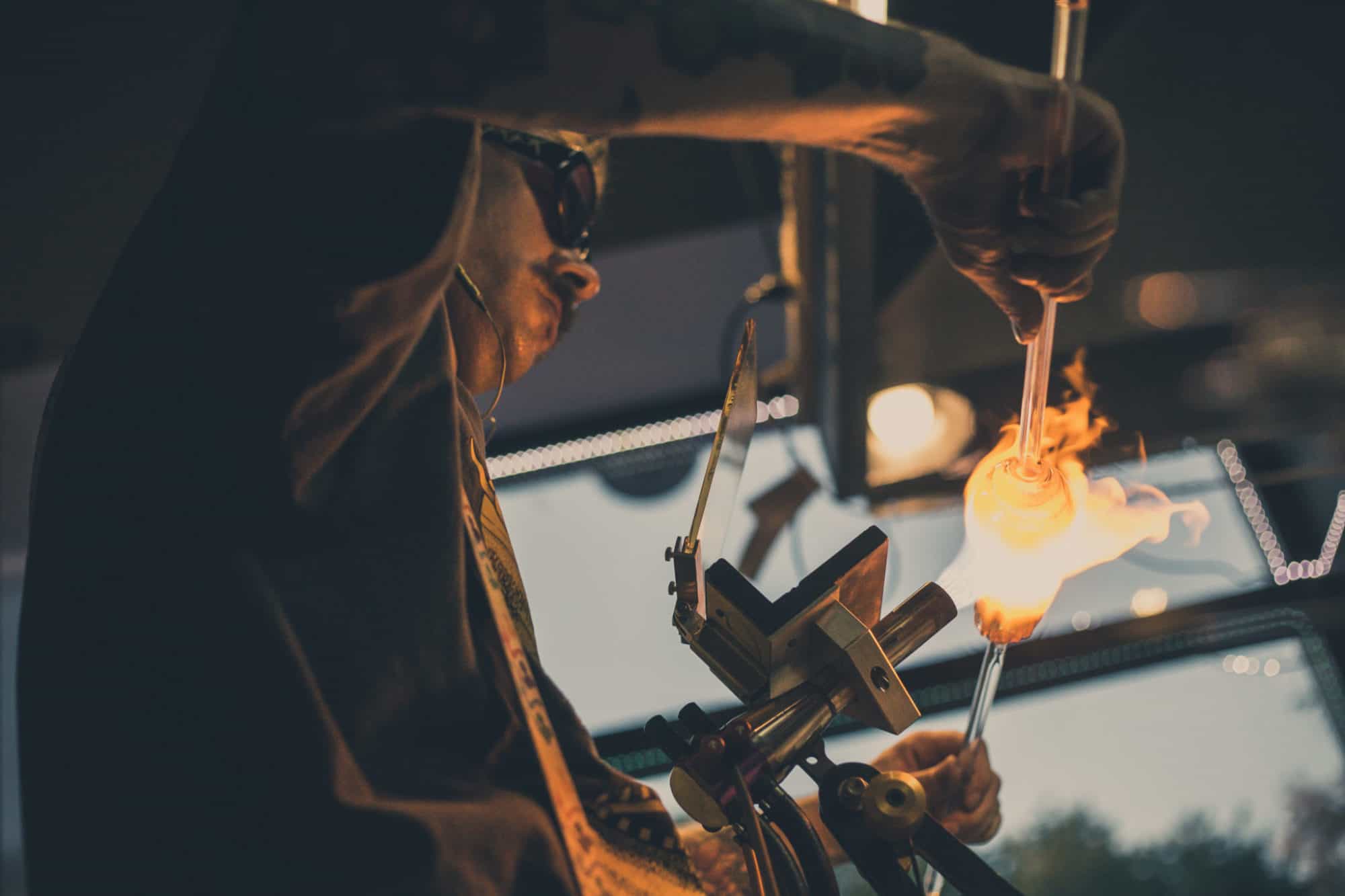 Bern Gallery - Glass Making View