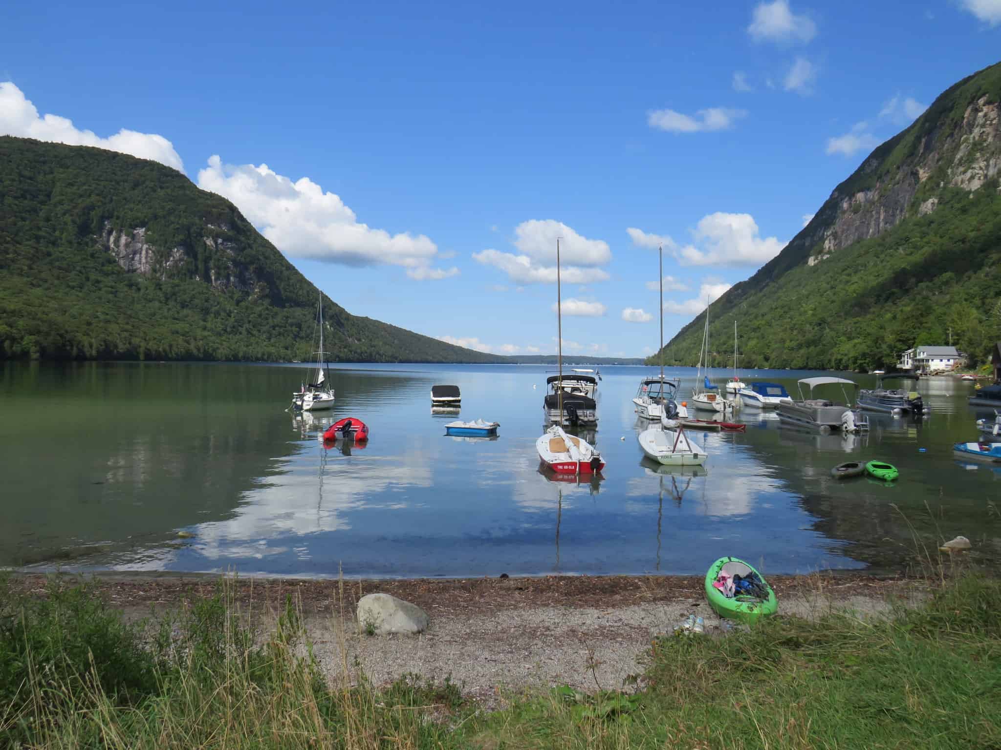 Burke Area Chamber of Commerce - Boats on Lake Willoughby