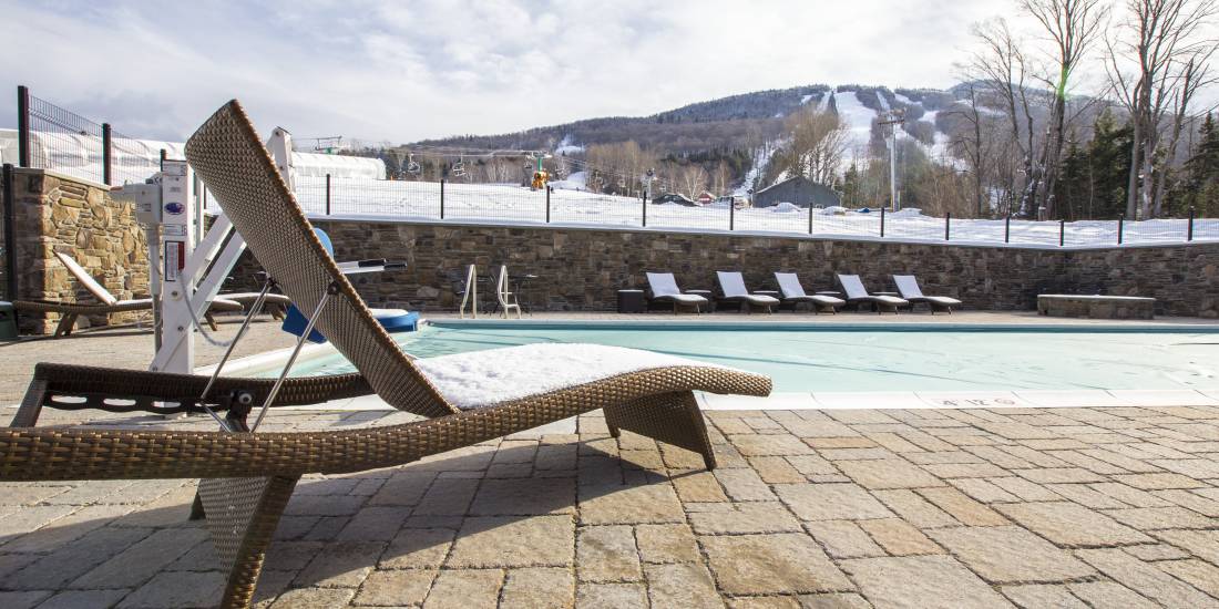 Burke Mountain - Winter Outdoor Pool