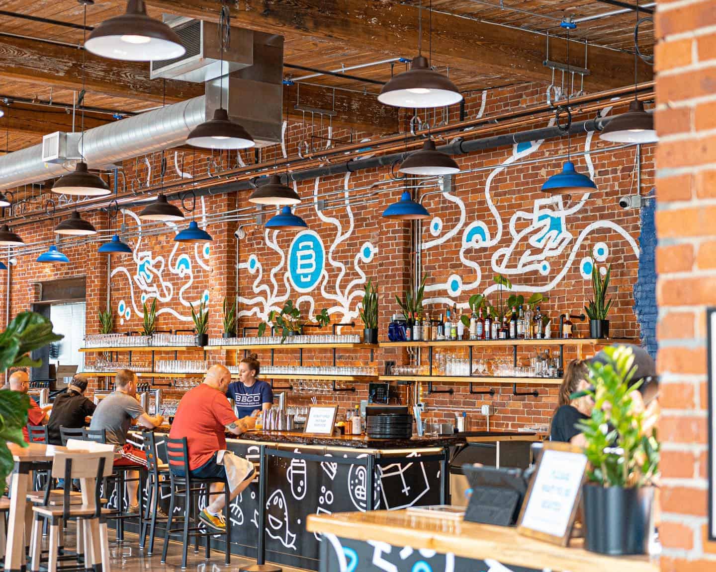 Burlington Beer Company - Taproom Counter Seating