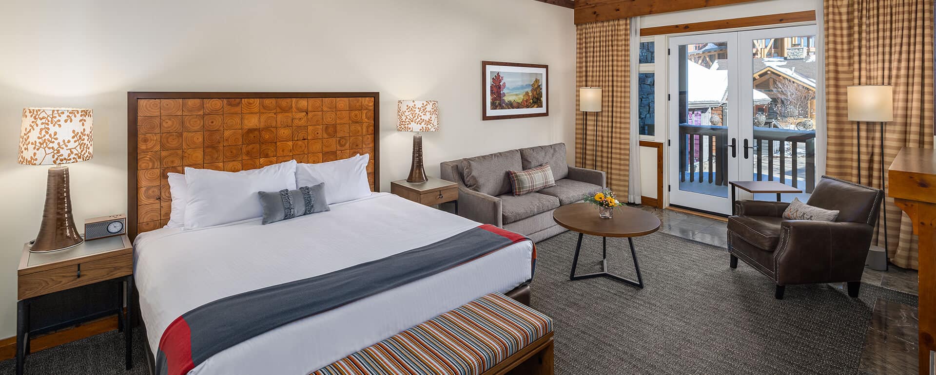 Lodge at Spruce Peak - King Bed