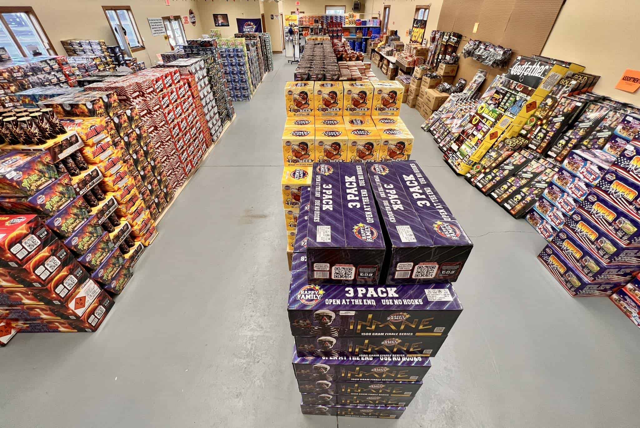 Northstar Fireworks - Store Interior