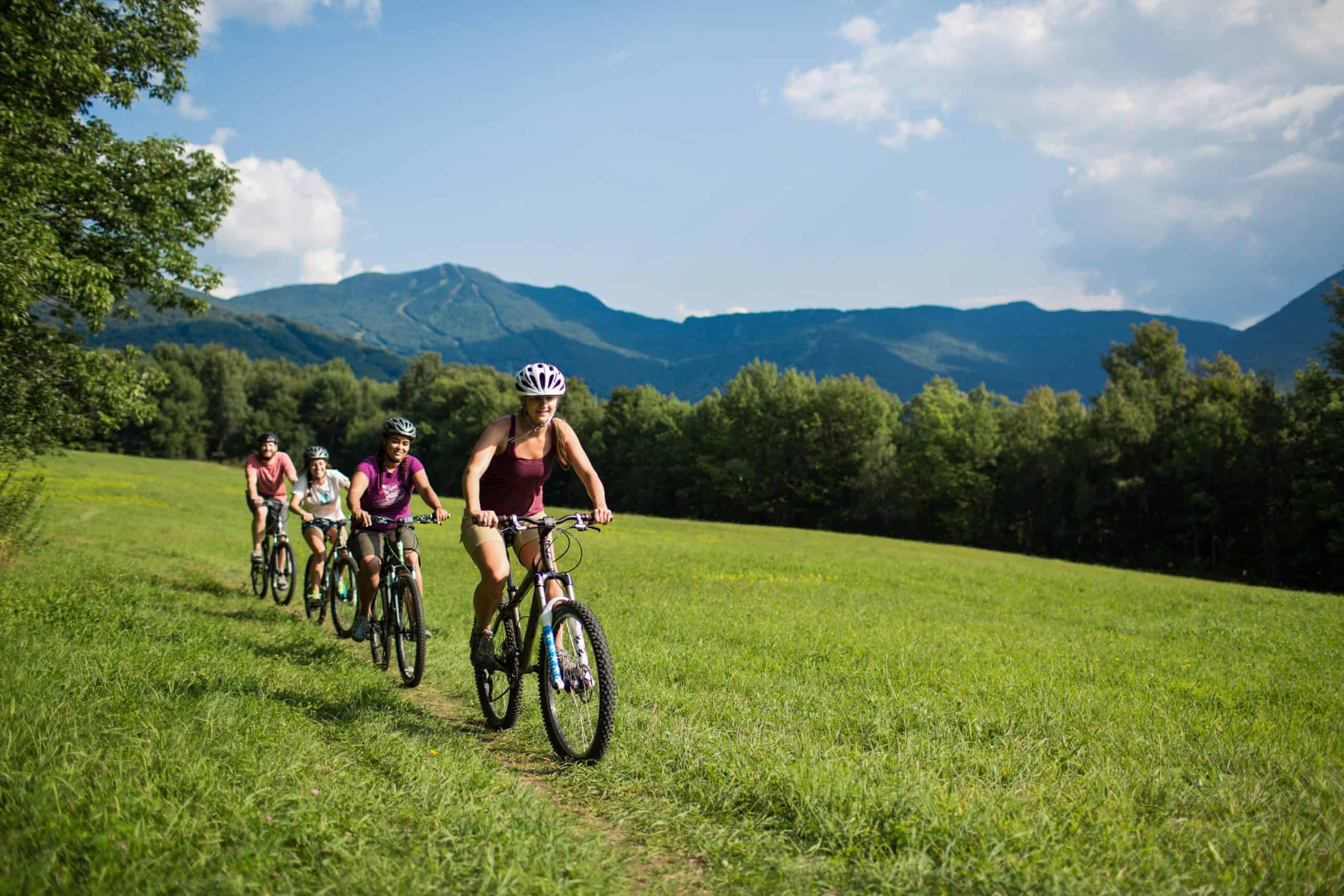 Smugglers Notch Resort - Mountain Biking Family