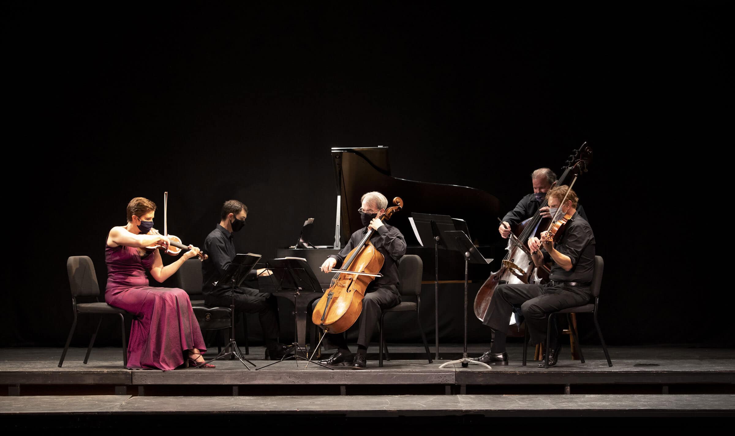 Taconic Music Masked Music Performance