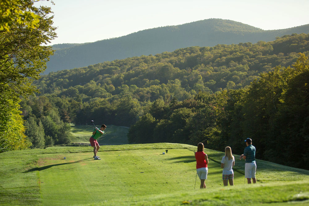 Killington Golf Course - Group Golfing